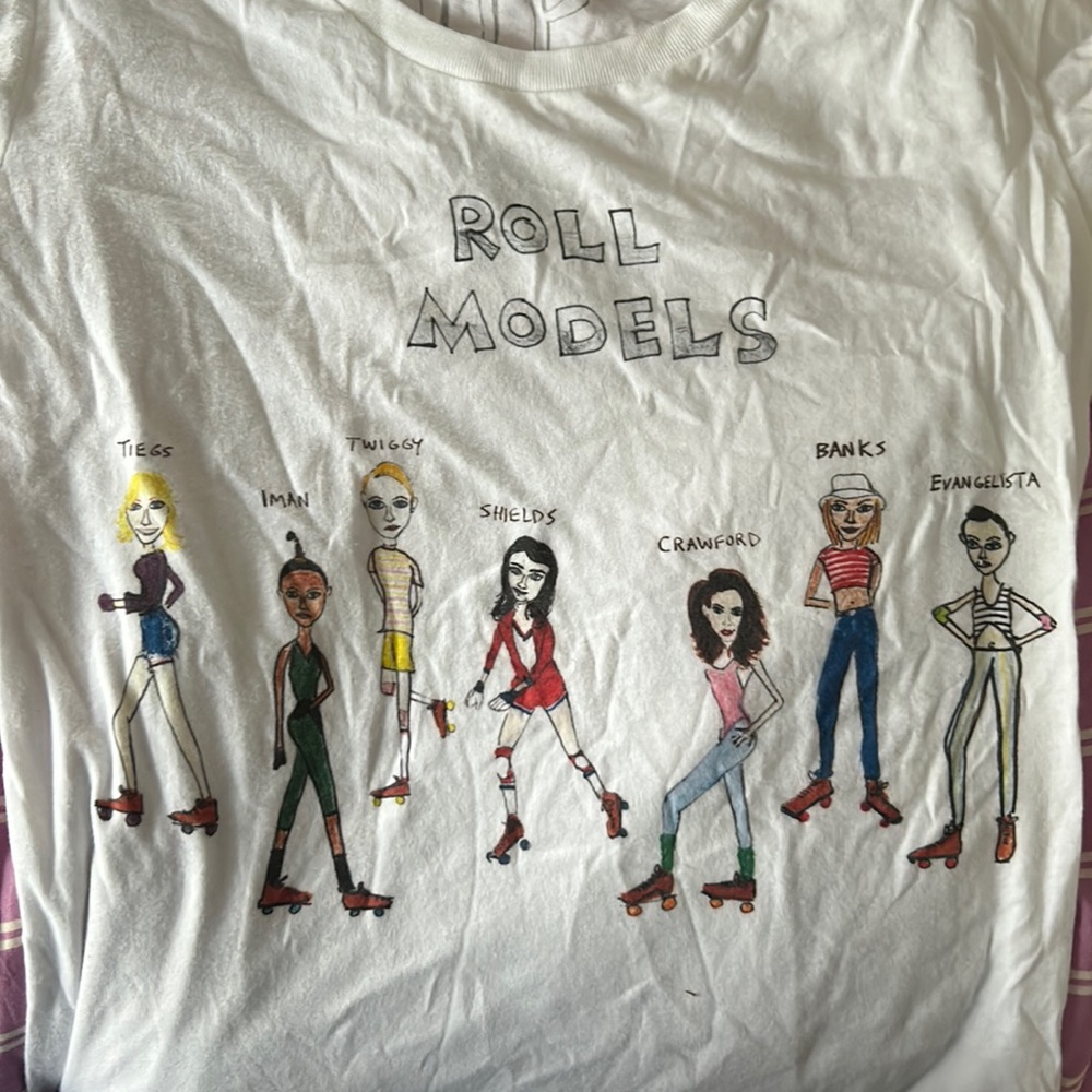 Unfortunate Portrait roll models tee